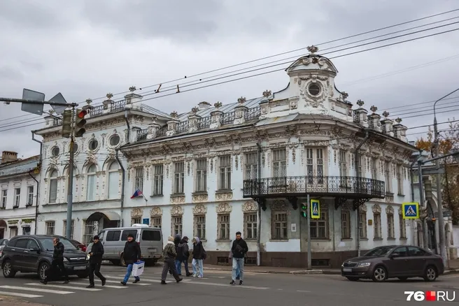 В центре Ярославля продают бывший купеческий особняк