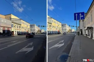 В центре Ярославля запретили левый поворот на Свободы